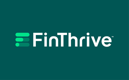 FinThrive logo on a dark background