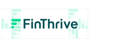 FinThrive logo clear space