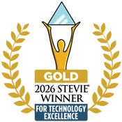 Gold 2026 Stevie Award Winner for Technology Excellence badge