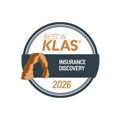 2026 Best in KLAS Insurance Discovery badge