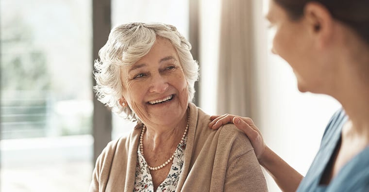 smiling woman