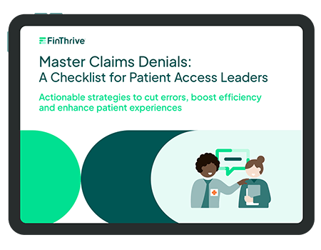 Check Denials Master Claims Denials Checklist | FinThrive