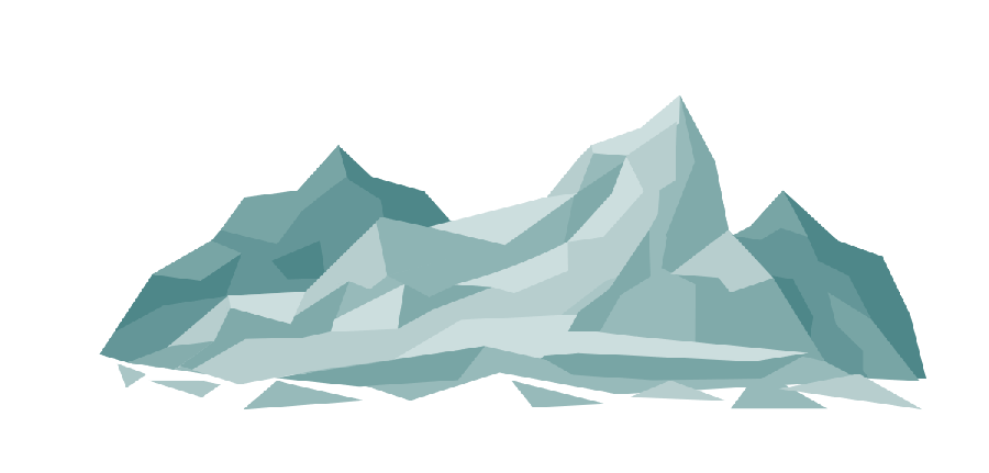 animation of the three stages going up a mountainside