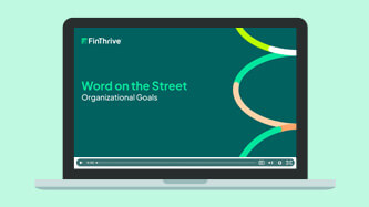 Word on the Street - Organizational Goals: Provider Perspectives