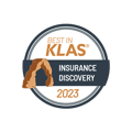 Best in KLAS 2023 - Insurance Discovery